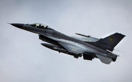 Ukrayna'dan flaş açıklama: ABD'ye ait F-16 savaş uçağı düştü!