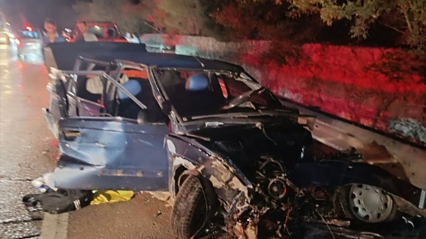 Sinop’ta otomobille minibüsün çarpıştığı kazada 2 kişi yaralandı