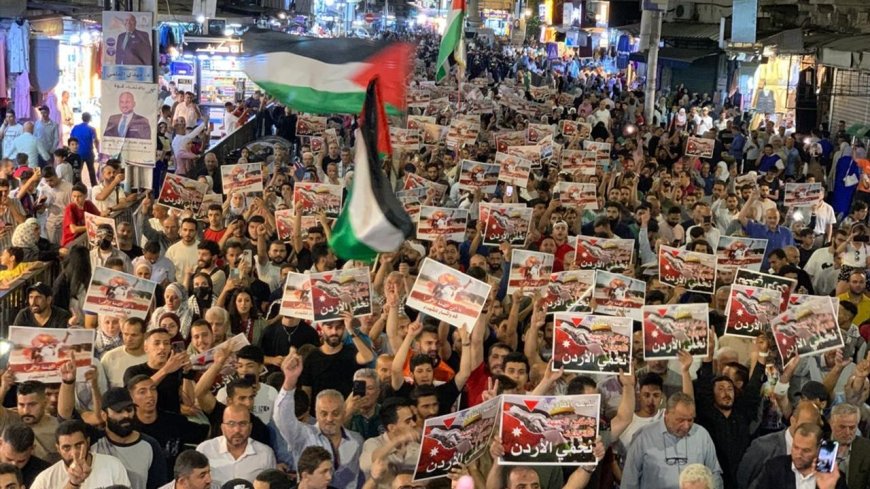 Ürdün'de, İsrail'in Batı Şeria'da 28 Ağustos'ta başlattığı "geniş çaplı" saldırılar protesto edildi