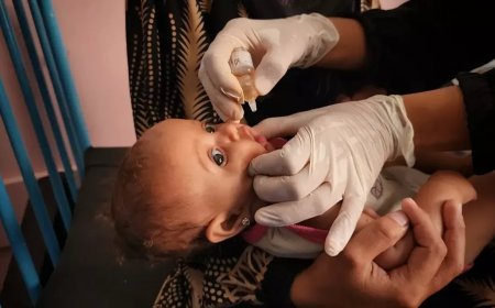 Gazze'nin Deyr el-Belah ilinde çocuk felci aşısı bugün başlıyor