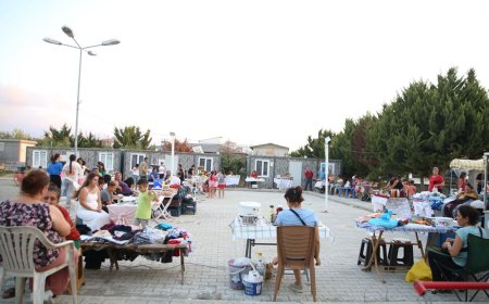 Hatay'da ev ekonomisine katkı sağlamak amacıyla kermes düzenlendi