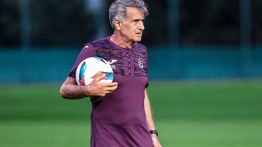 Şenol Güneş, Trabzonspor'daki hayalini açıkladı! ''Büyük bir kulübüz ama...''