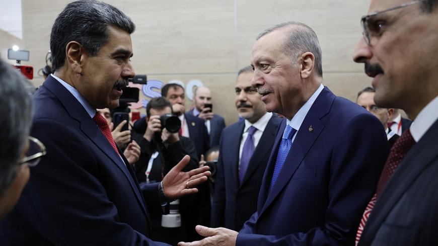 Cumhurbaşkanı Erdoğan, Maduro ile görüştü