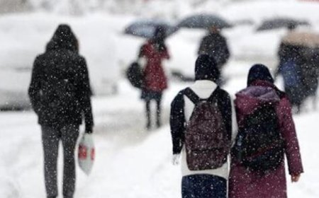 Birçok şehirde eğitime kar engeli! İşte okulların tatil edildiği il ve ilçeler…