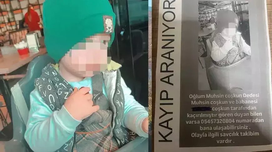 Babaanne ve dede torununu kaçırmıştı! Yeni gelişme